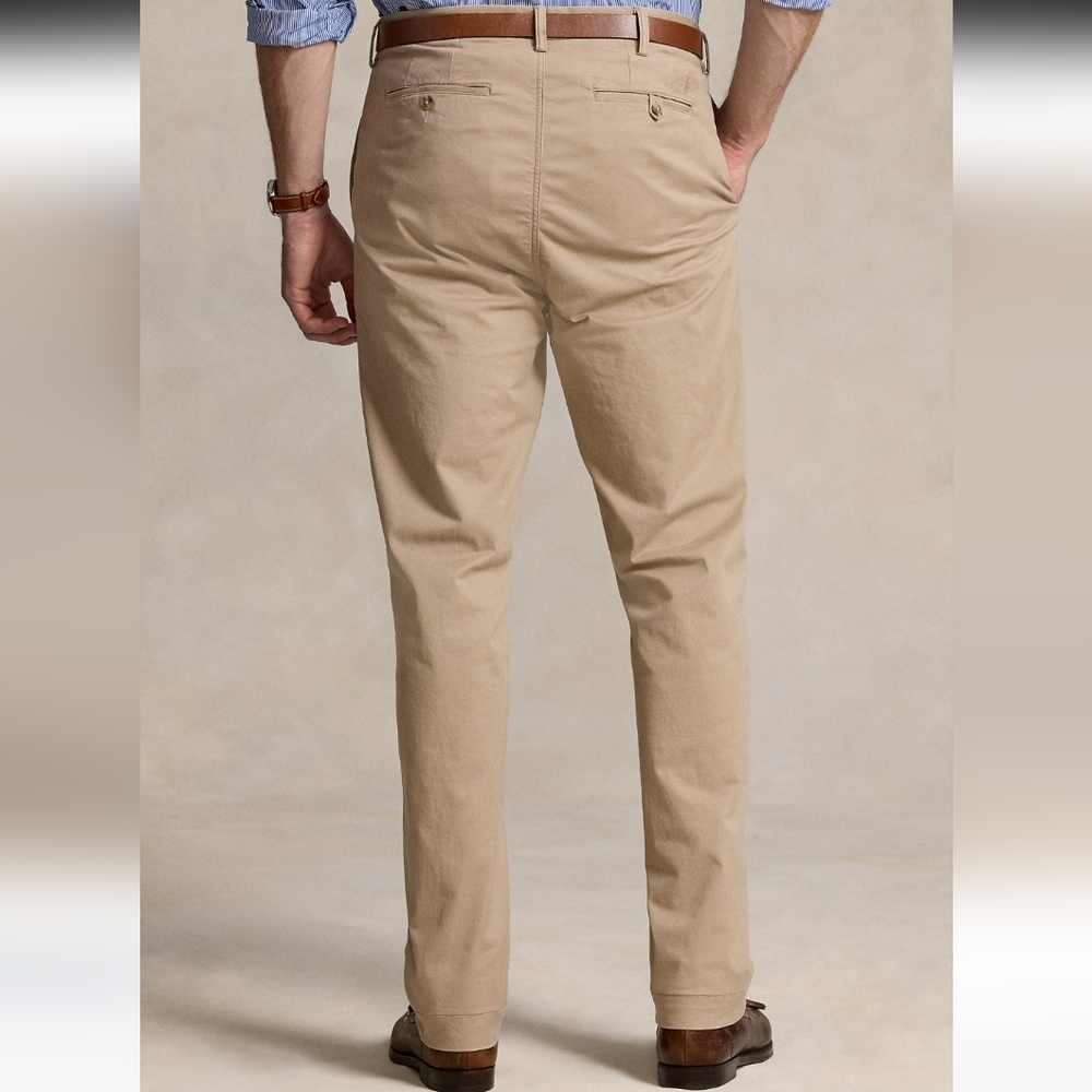 NWT Men's Ralph Lauren Polo Stretch Classic Fit Chino Pants - Picture 4 of 5